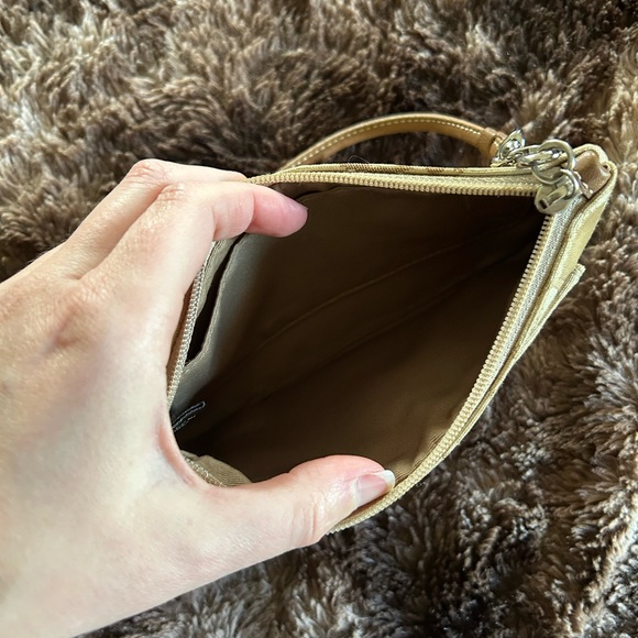 Coach Tan Signature Wristlet - Picture 4 of 5